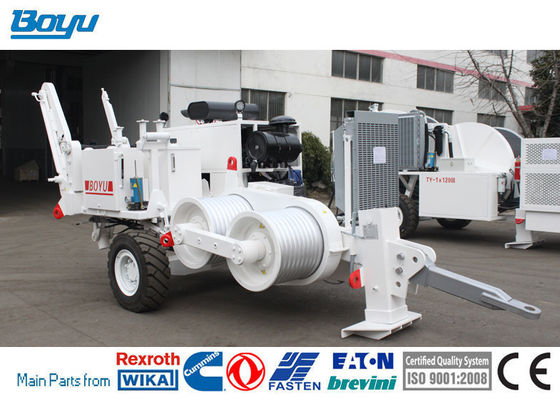 Power Line Stringing Equipment TY150 Hydraulic Puller German Rexroth Hydraulic Motor