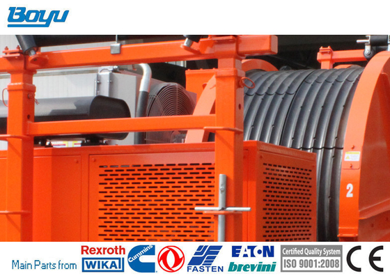Max Tension 2x100kN/1x200kN Hydraulic Cable Tensioner For Transmsission Line