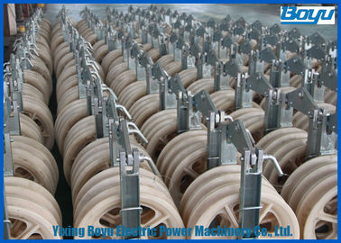 Line Stringing Bundled Conductor Pulley