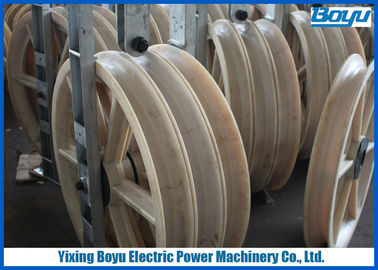 Line Stringing Bundled Conductor Pulley