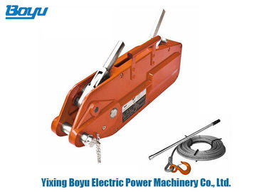 1.0 Ton Wire Rope Puller Lever Hoist Pulling Winch For Lifting , High Performance