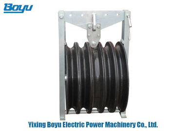 Heavy Stringing Equipment Accessories Aluminum Five Conductor Pulley ISO9001 Passed