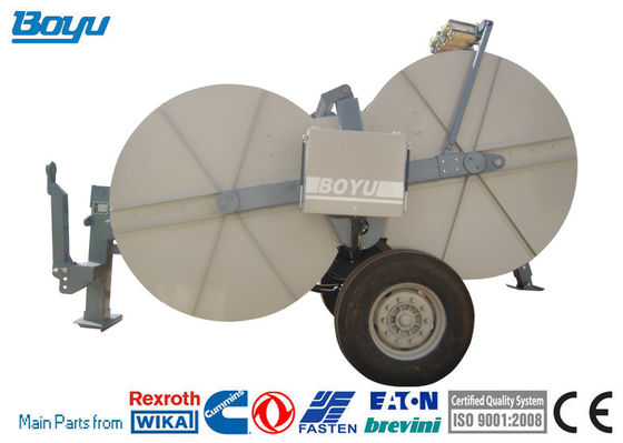 Overhead Line Stringing Equipment Water Cooling 5km/H Hydraulic Tension
