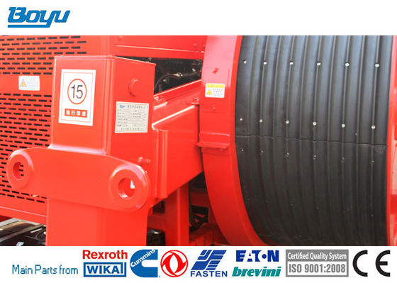 118kw 158hp Diesel Engine Hydraulic Cable Tensioner String One or Two Bundled Conductors