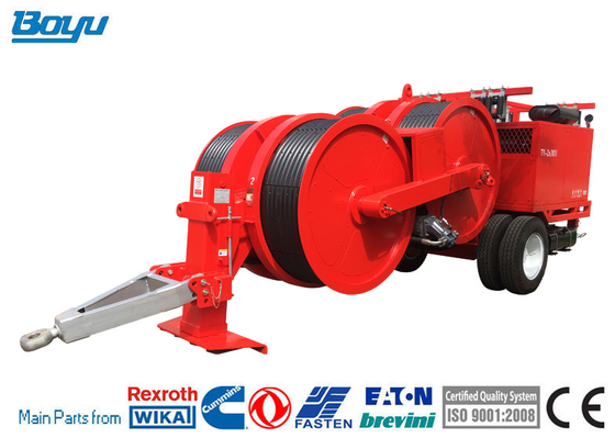 Overhead Transmissio Line Stringing Equipment 2x70KN Hydraulic Tensioner