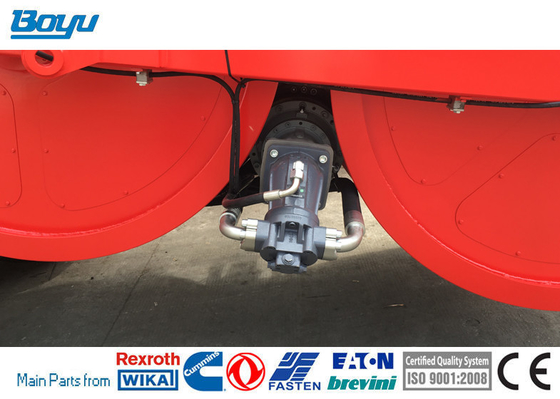 Overhead Transmissio Line Stringing Equipment 2x70KN Hydraulic Tensioner